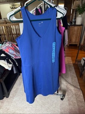 GAP Royal Blue V-Neck Sleeveless athletic dress